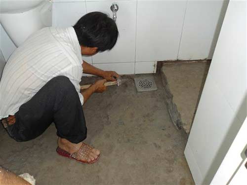 Chống thấm dột tường nhà vệ sinh