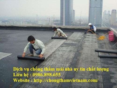 chống thấm mái nhà