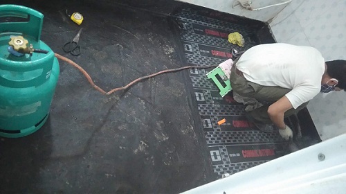 Báo giá thi công chống thấm nhà vệ sinh bằng màng khò nóng tại Thanh Xuân