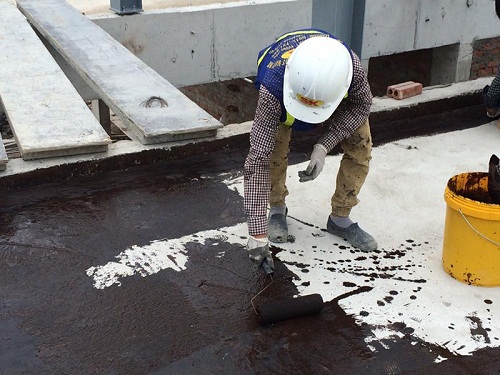 chống thấm trần nhà bằng nhựa đường
