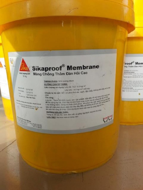 sika chống thấm mái bê tông bị nứt