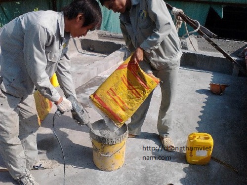 Cách pha trộn Sika chống thấm đúng tỷ lệ chuẩn