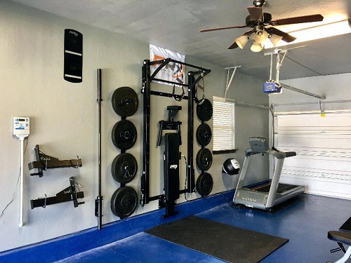 góc tập gym đẹp