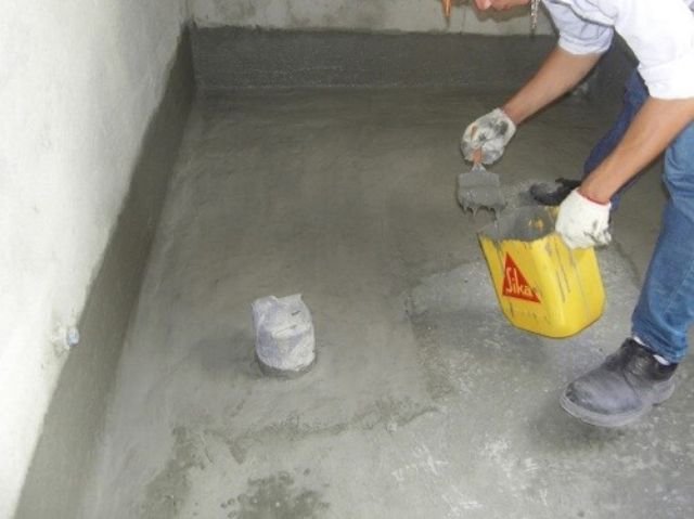 Chống thấm nhà vệ sinh bằng Sika