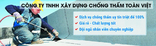 Chống Thấm Việt Nam nhận thi công chống thấm tại Gia Lâm