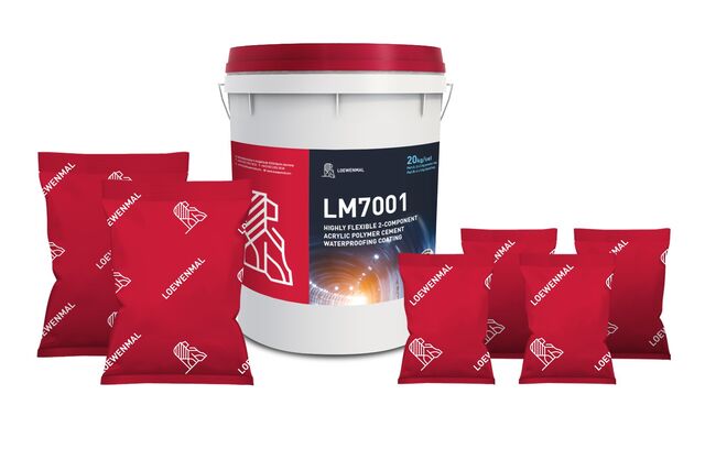 LM7001 chất chống thấm 2 thành phần gốc Acrylic polymer xi măng