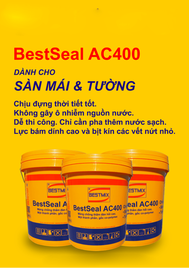 m&ocirc; tả chất chống thấm Bestseal AC400