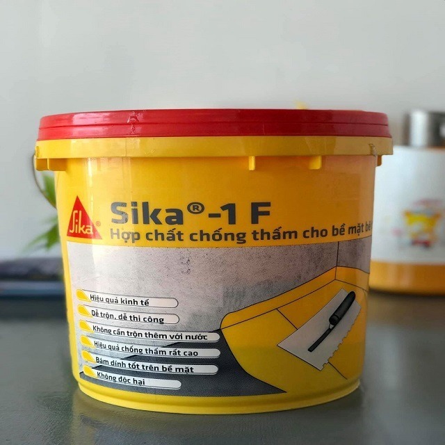 vật liệu chống thấm bể nước ăn gốc xi măng polymer an toàn