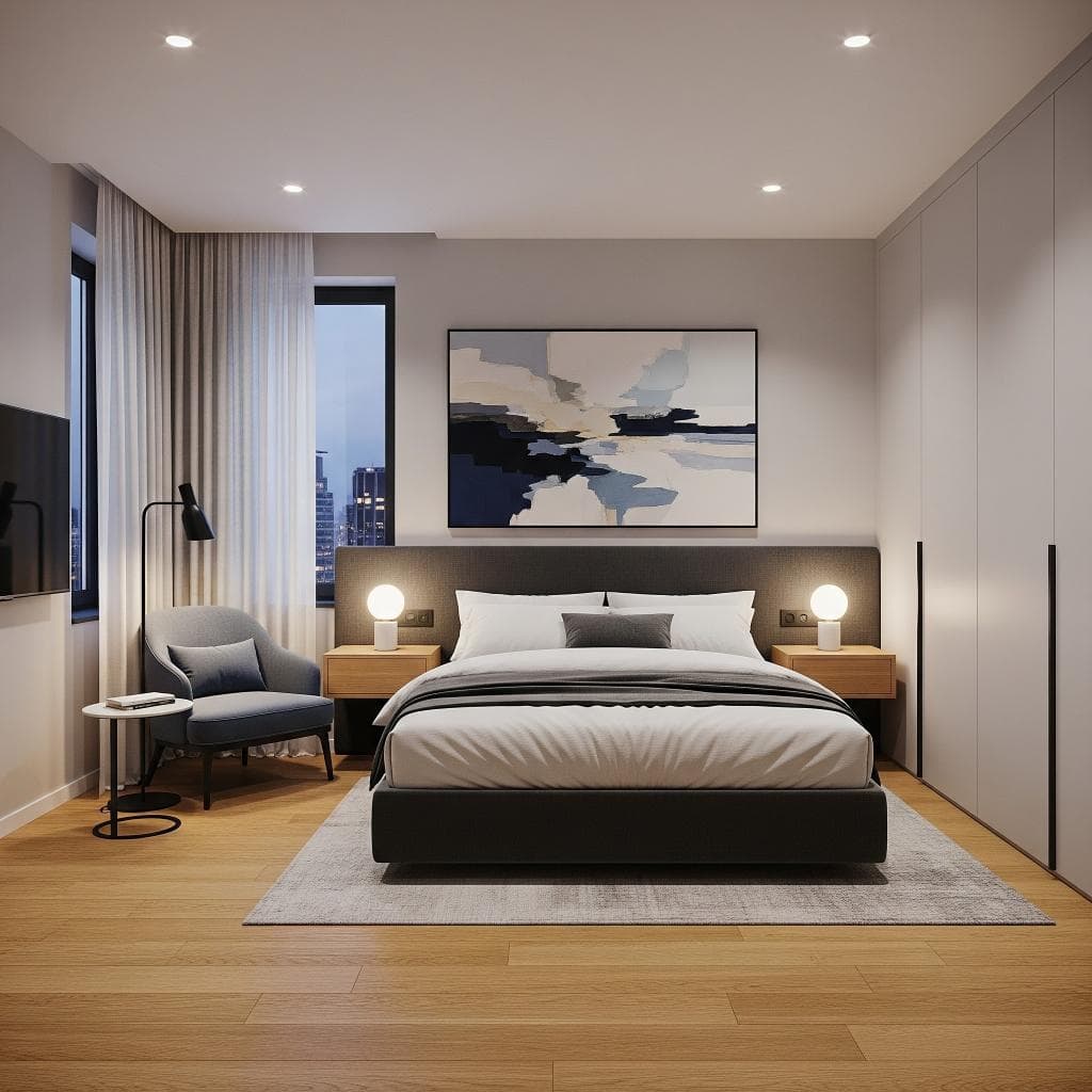 Phong cách Thiết kế phòng ngủ 25m2