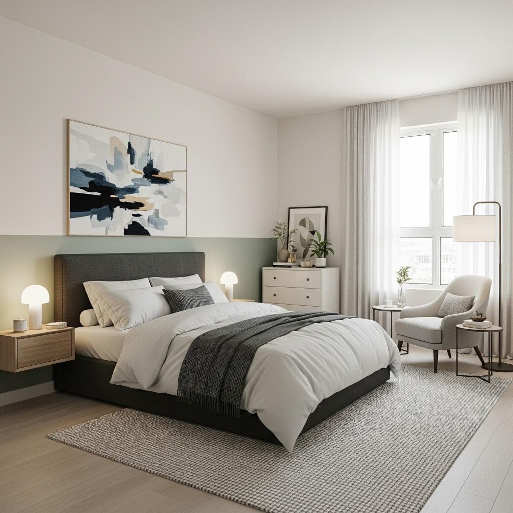 Thiết kế nội thất phòng ngủ 25m2 7