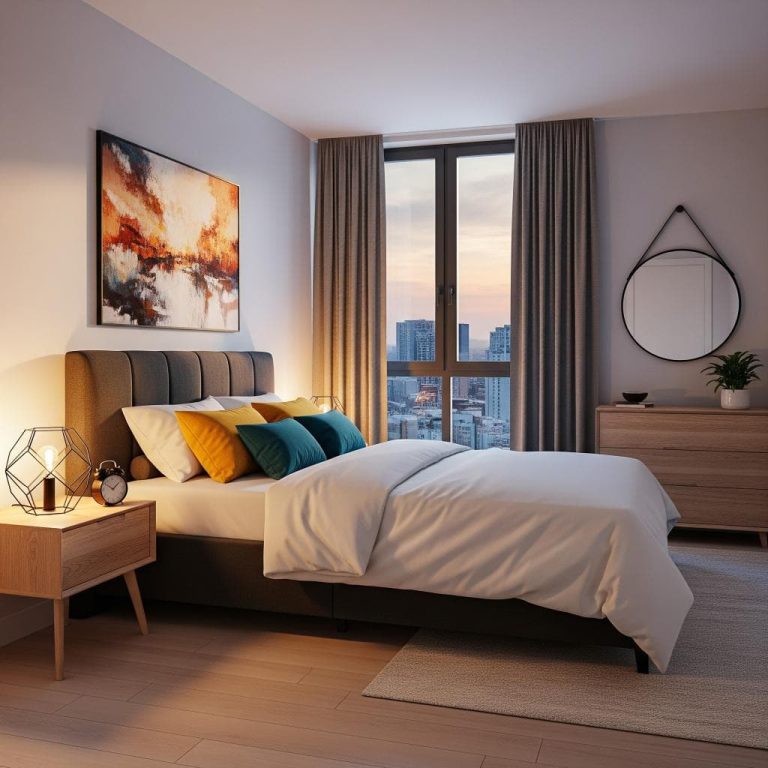 Thiết kế nội thất phòng ngủ 25m2 8