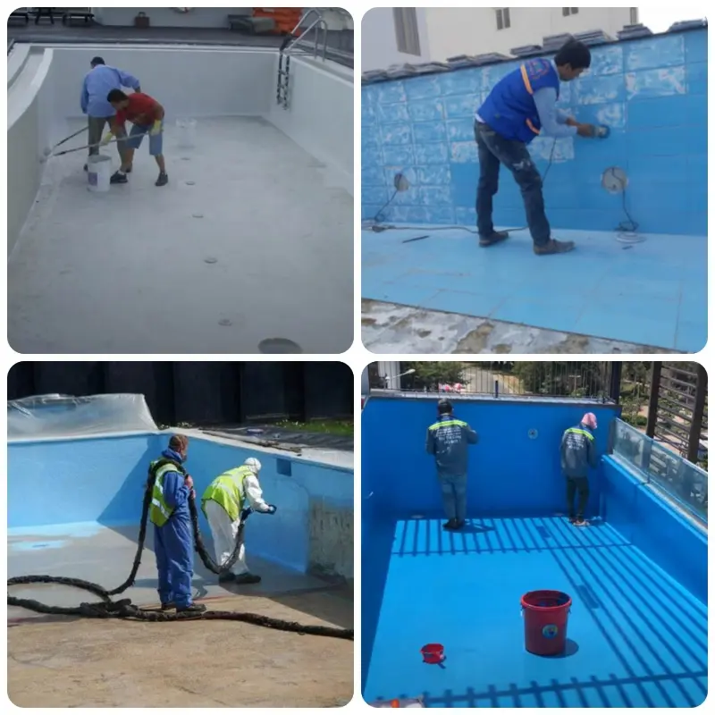Cách chống thấm bể bơi