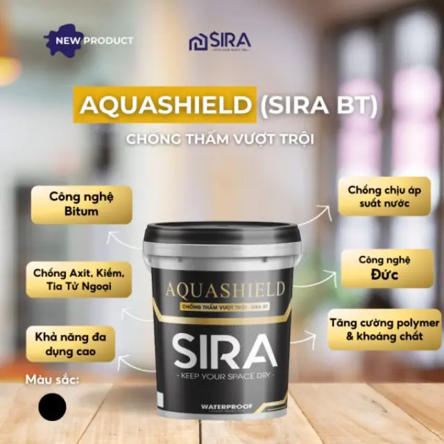 Sơn chống thấm màu đa năng