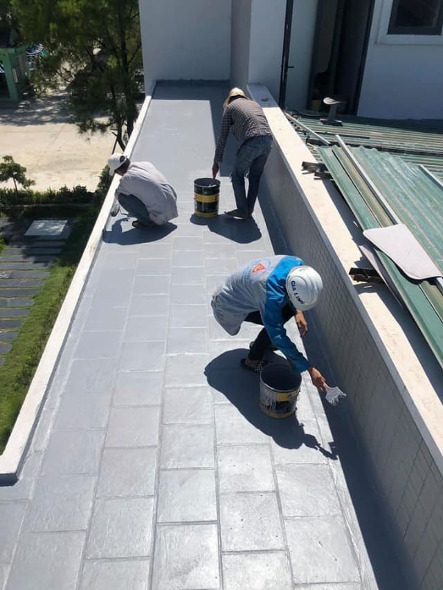 Thi công chống thấm nhà vệ sinh triệt để tại Cầu Giấy