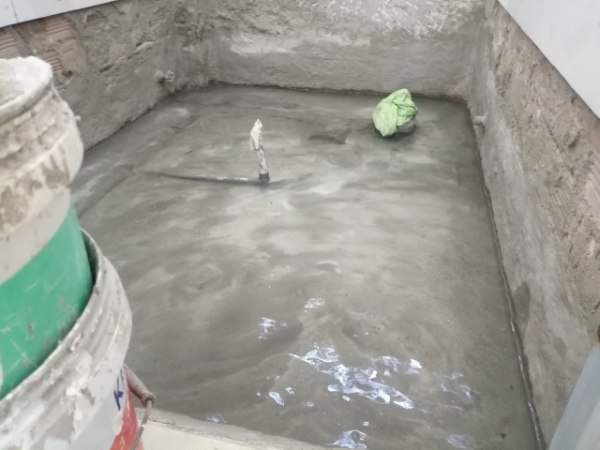 Quá trình ngâm thử nước nghiệm thu chống thấm cổ ống
