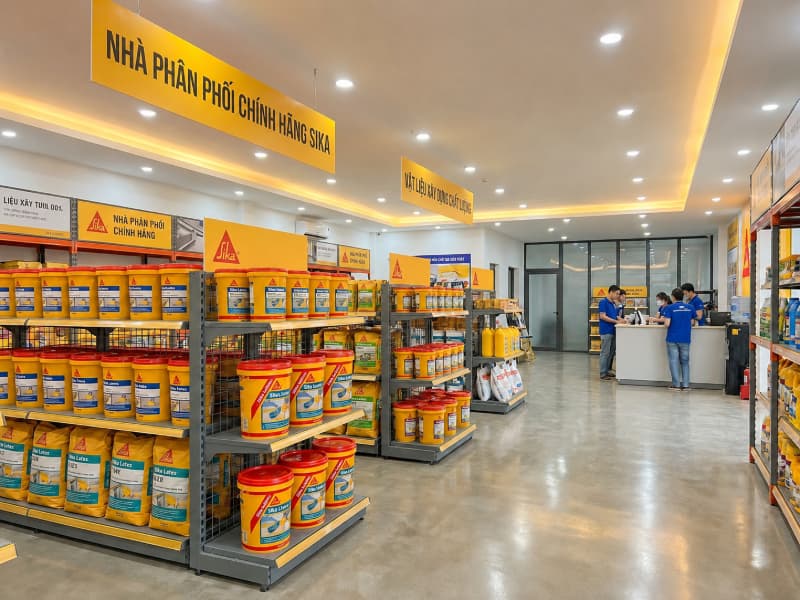 Mua Sika Latex tại đại lý uy tín để đảm bảo hàng chính hãng và tư vấn chuẩn.